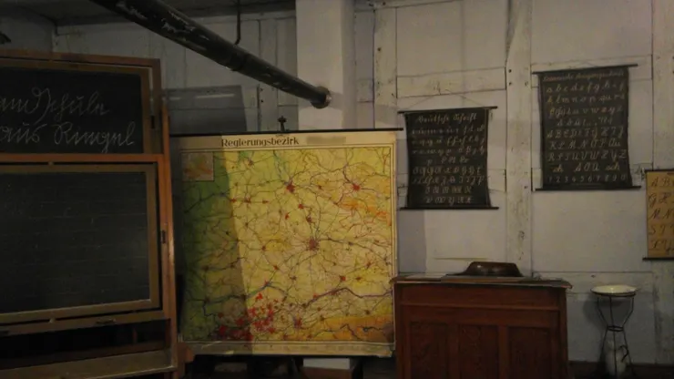 德國卡古早時陣的國校仔教室。（照片為作者親自拍攝，請勿挪為他用）