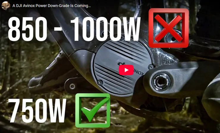 A DJI Avinox Power Down-Grade Is Coming…