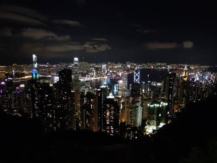 附上10年前的太平山夜景