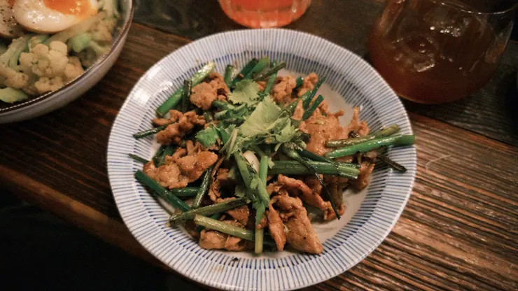 Private kitchen cuisine 私房菜 | 燒肉梅花豬 NT.230