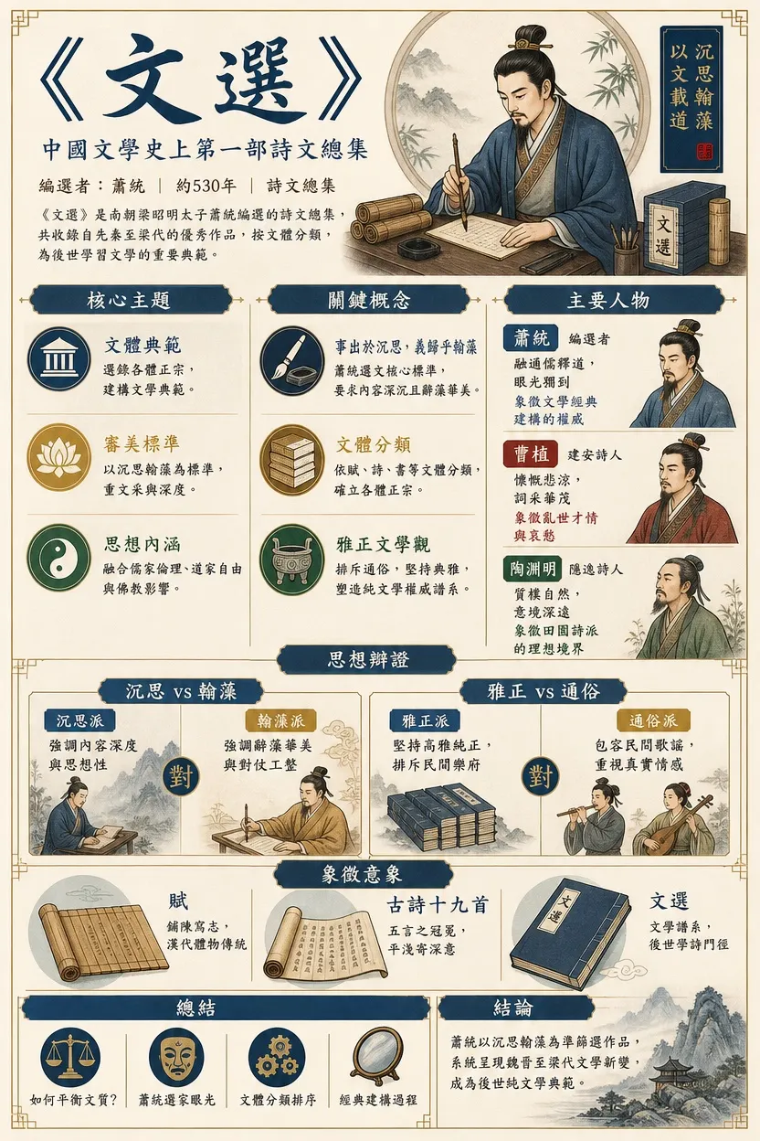昭明文選》名著導讀