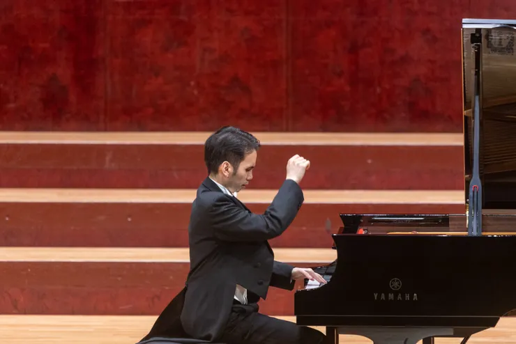 鋼琴家盧易之2024「改編的藝術」音樂會。（尼可樂表演藝術提供）