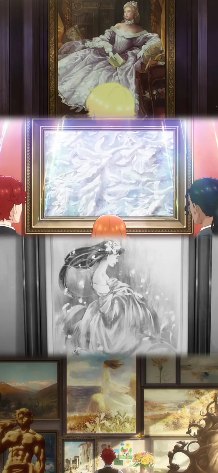 上面數來第二幅"隨自然光影變化的白色百合花" /圖片來源：Threads @liiiwun 