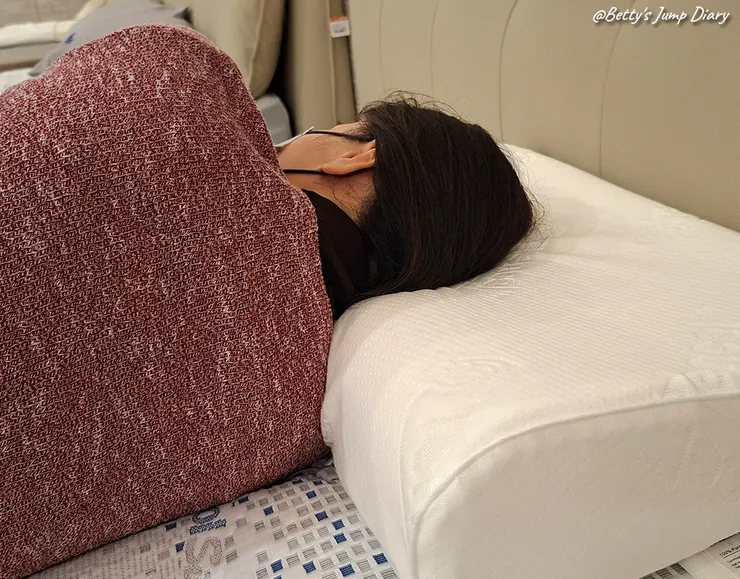 ▲好傢在寢具床墊館-竹北店/圖片來源：Betty's Jump Diary