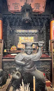 主殿-趙公明/財神爺（圖片截圖於網路）