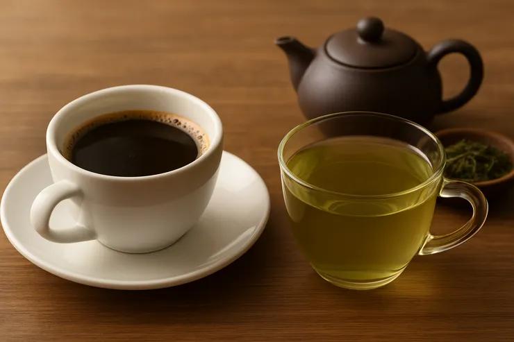 喝茶好還是喝咖啡好？一次看懂兩者差異與最適合你的選擇