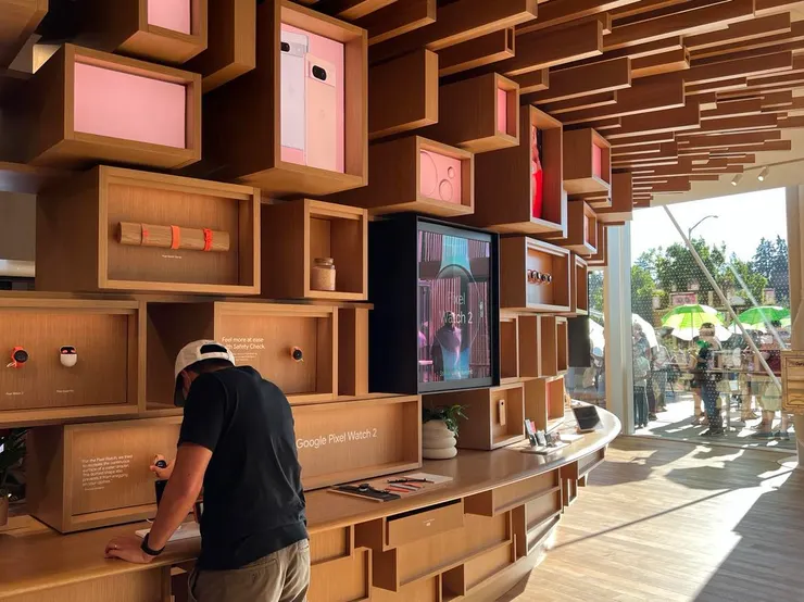 Google Store-產品展示區