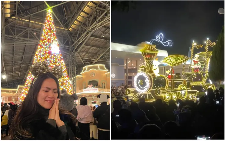 東京迪士尼+聖誕節=無敵