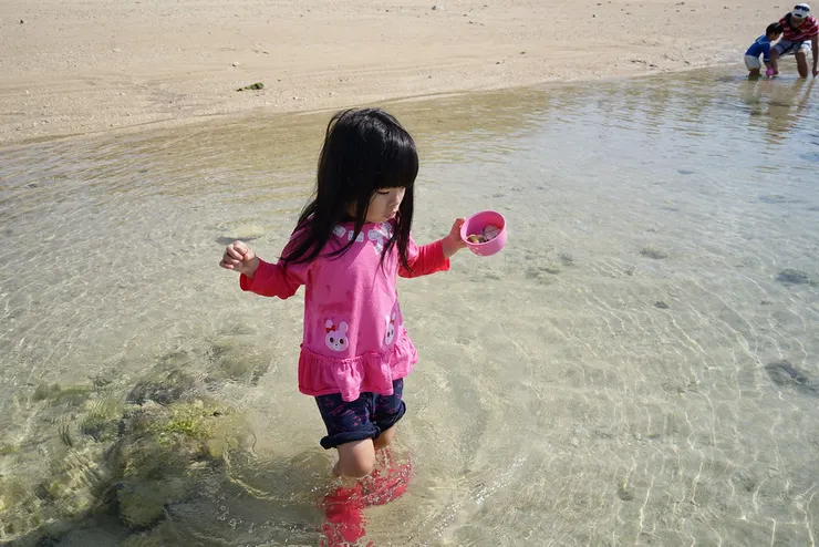 沖繩。泊城公園 x 渡具知海灘