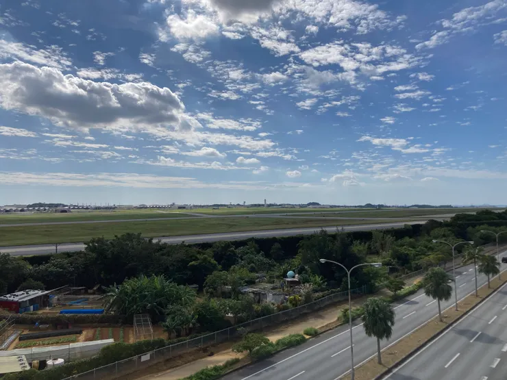 駐日美軍普天間基地，攝於 2024/12/1。