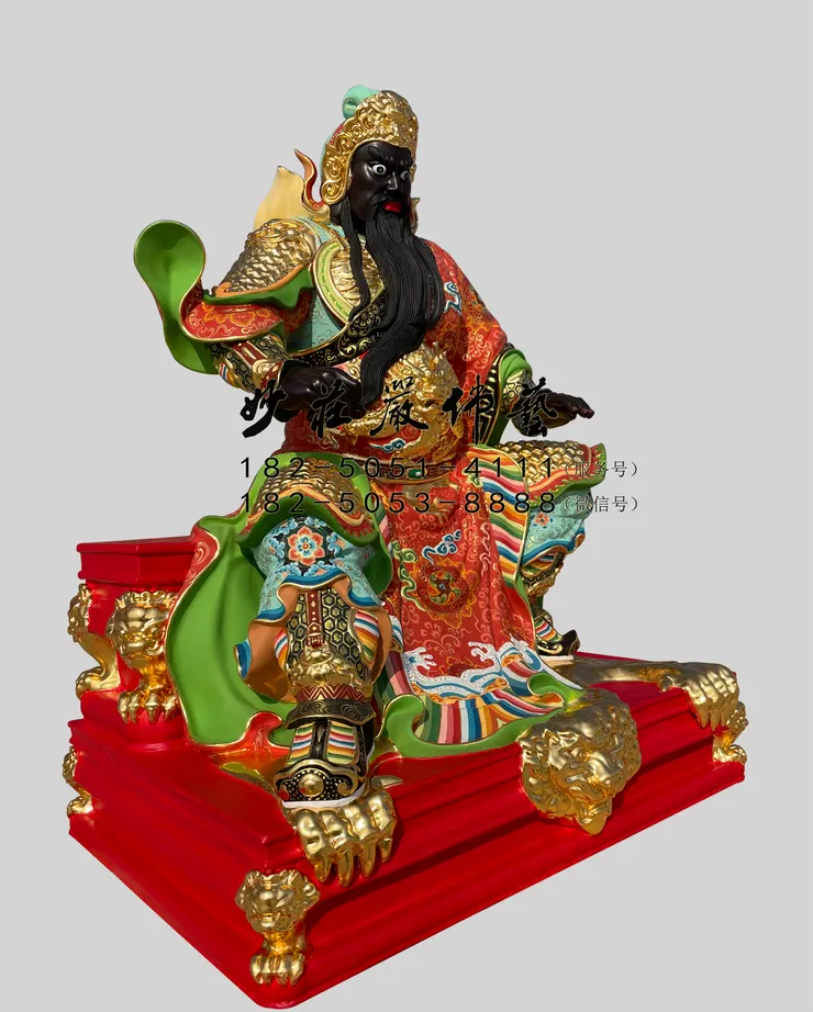 池府王爺神像左側照