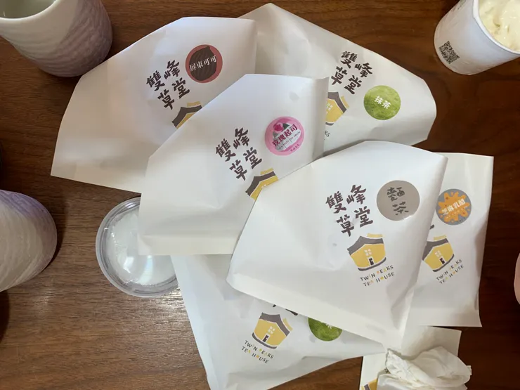 雙峰草堂的銅鑼燒是現點現做的，一點都不馬虎