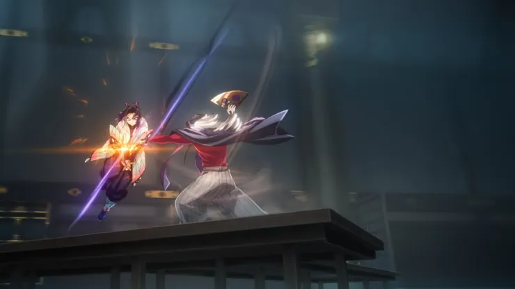 蝴蝶忍對童磨的這場戰鬥背後的細節極其驚人。（來源：Demon Slayer: Kimetsu no Yaiba Infinity Castle | MAIN TRAILER）