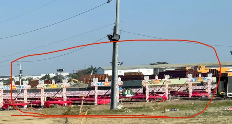 這個辦桌規模也太大了吧⋯⋯