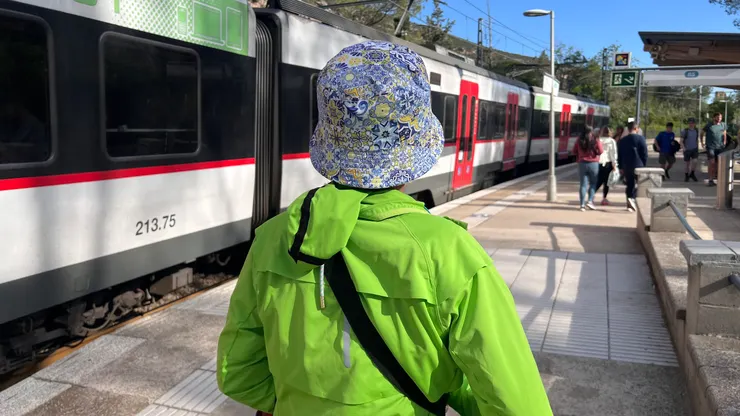 約一小時到Aeri de Montserrat 站