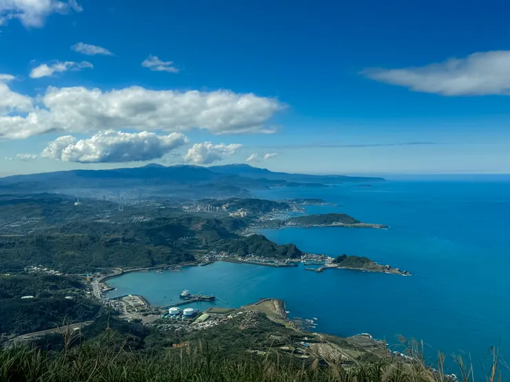 基隆山山頂風景-海的部份