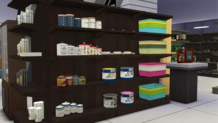 還有大大小小的收納用品。