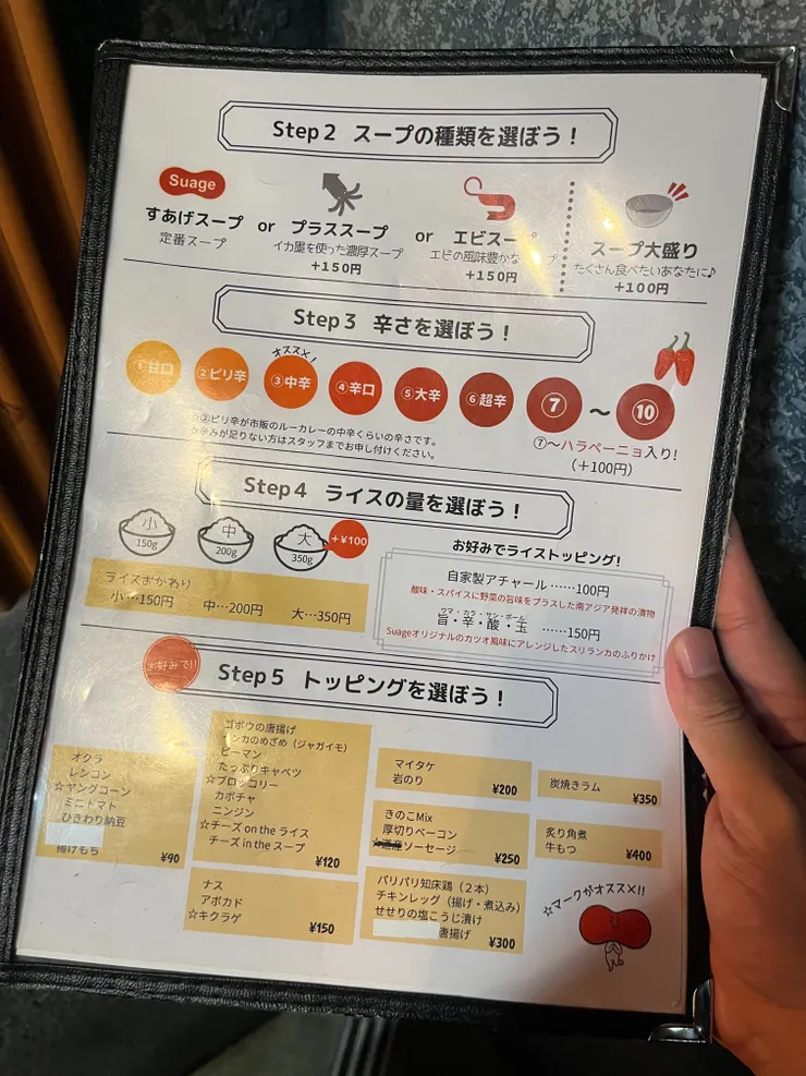 額外自己選擇的步驟。