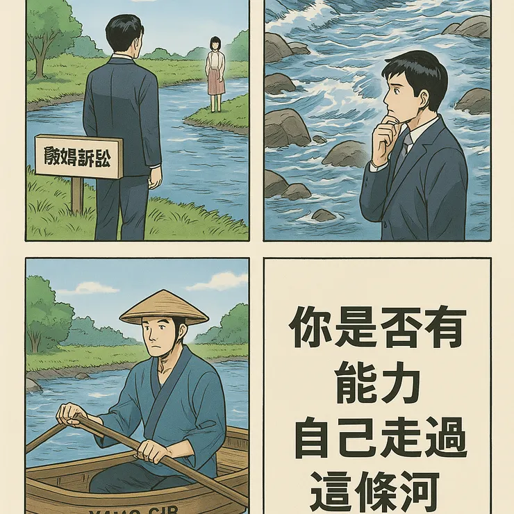 離婚是需要決心