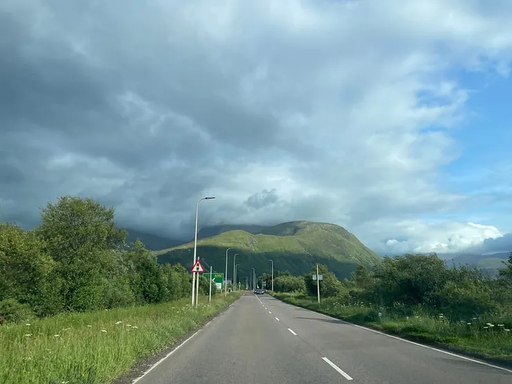 回程高地的景色