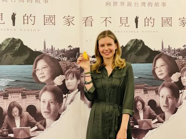 【看不見的國家】導演葛靜文（中央社）