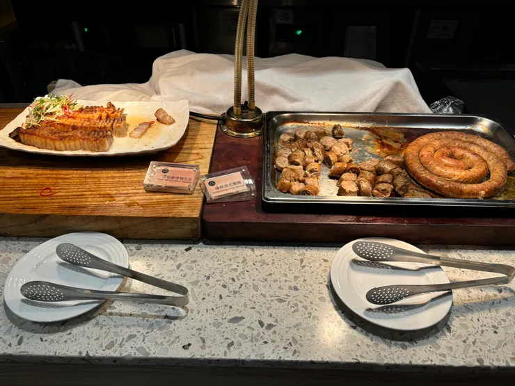 香烤豬五花 德式圈腸