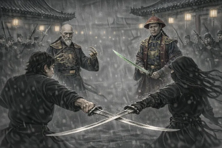 夫妻刀法对张召重白振