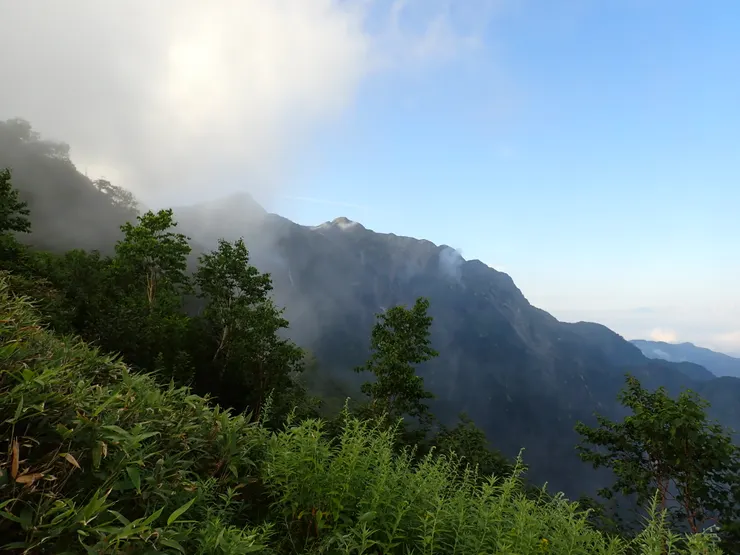 鹿島槍的兩隻耳朵