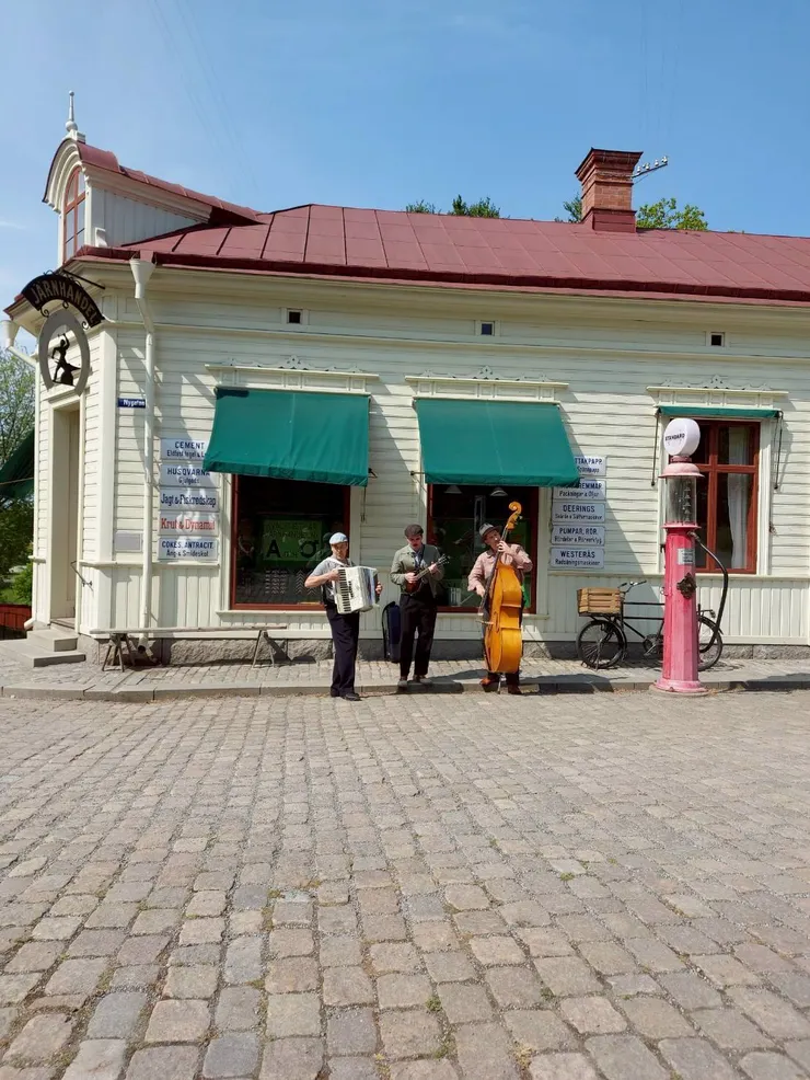 博物館內音樂演出