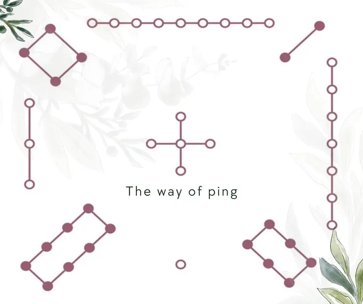 「洛書」則是在大禹治水的時候,從洛水裡浮出了一隻神龜,龜背上馱著擺列奇特的斑點,彷彿一本天「書」,是為「洛書」。