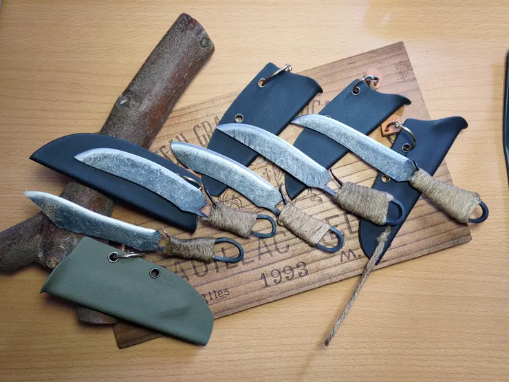 完工！（本次由我幫大家完成開鋒與製鞘）