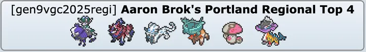 Aaron Brok's Portalnd Regional 四強隊伍