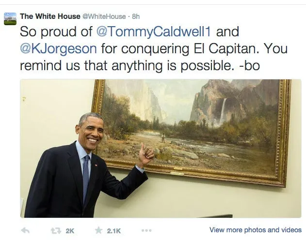 來自白宮歐巴馬