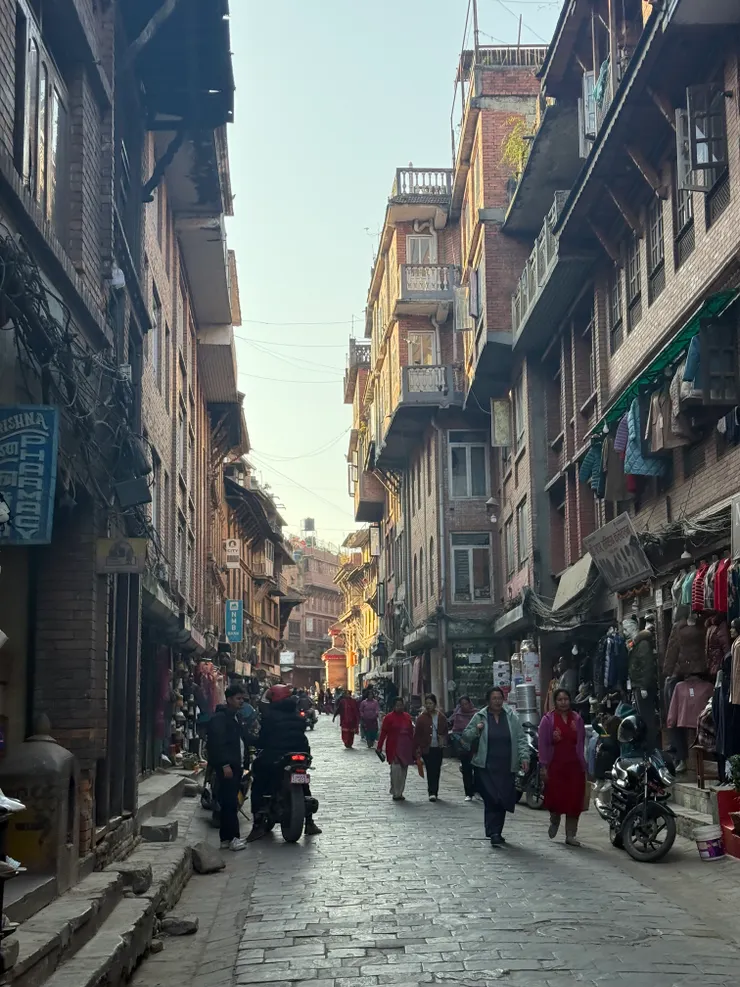 往杜巴廣場路上