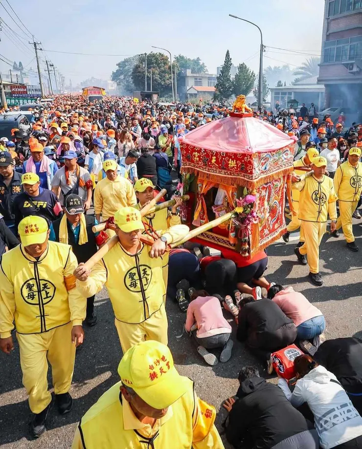 白沙屯媽祖進香(IG : @oscar19990515