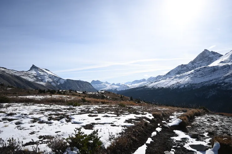 回頭的景致也是美得驚人