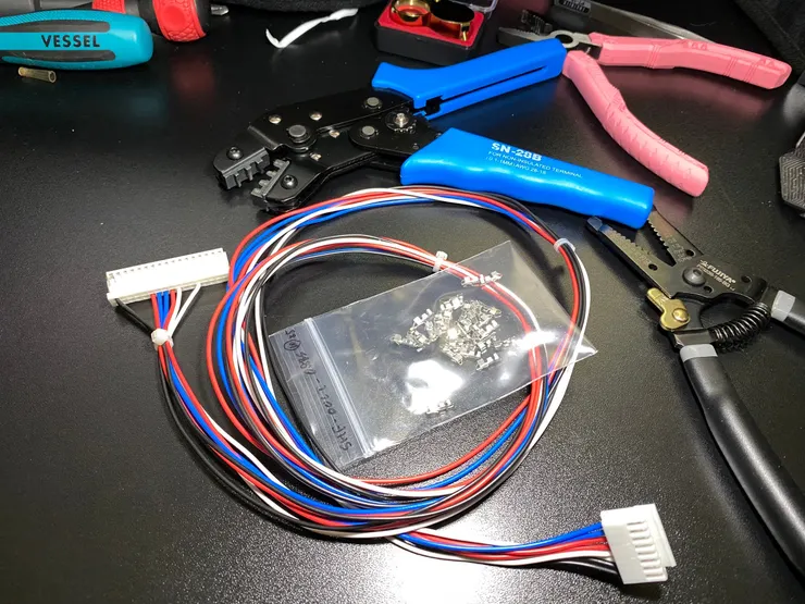 整條腳踢線完成是這樣