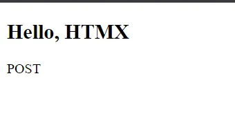 成功發送post request