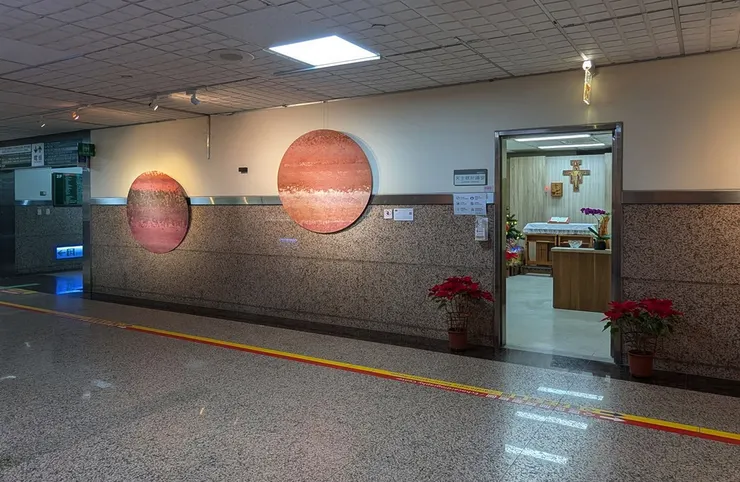 西元2025年1月,虹心球、空間與時間的對話。