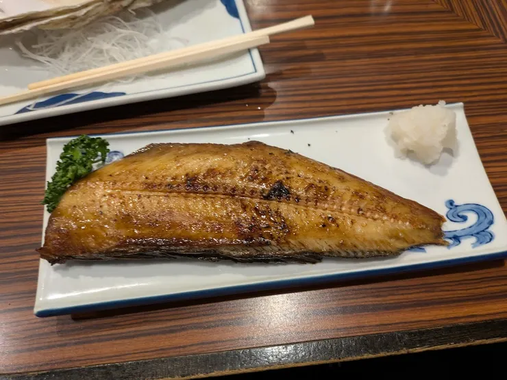 烤花魚 半份(シマボッケ 半身)