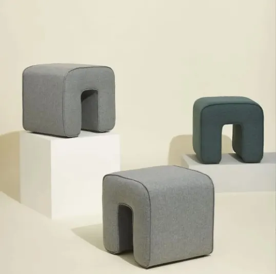 丹麥家具品牌Hübsch 靠腳椅凳