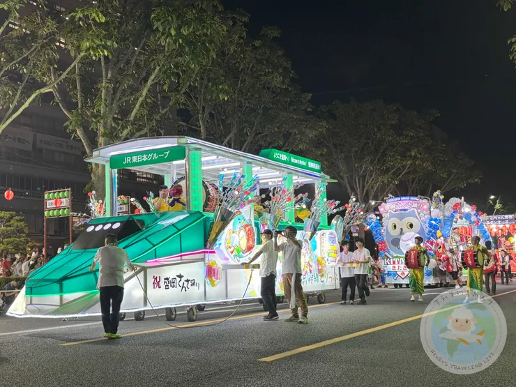 JR東日本公司的花車