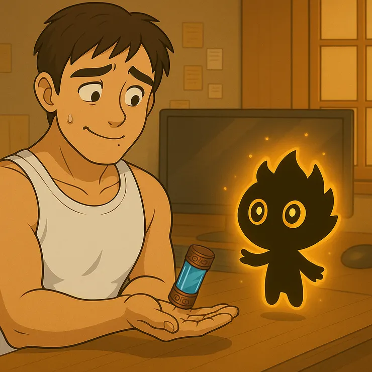 還真的把它當食物對待了......