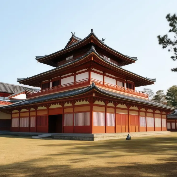弘文館建築一隅