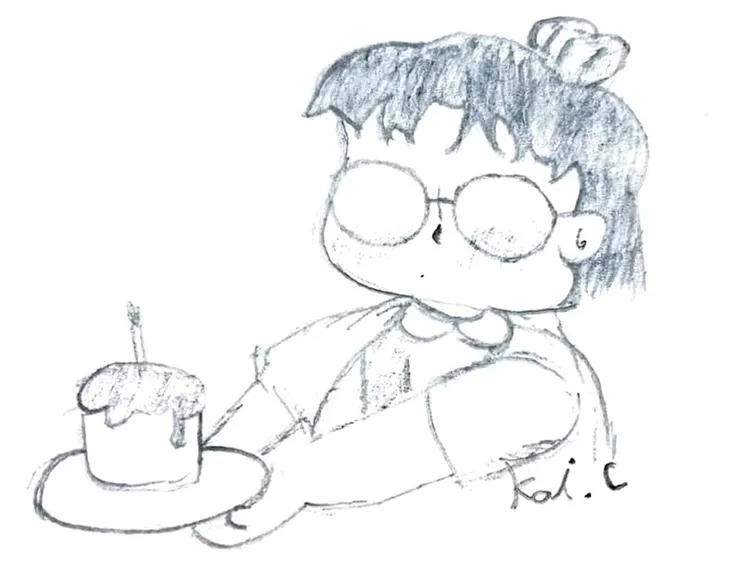 祝我...生日快樂，即使沒有你陪著。