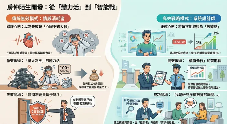 被掛電話、被警衛趕？面對陌生開發，如何練就強大心臟。