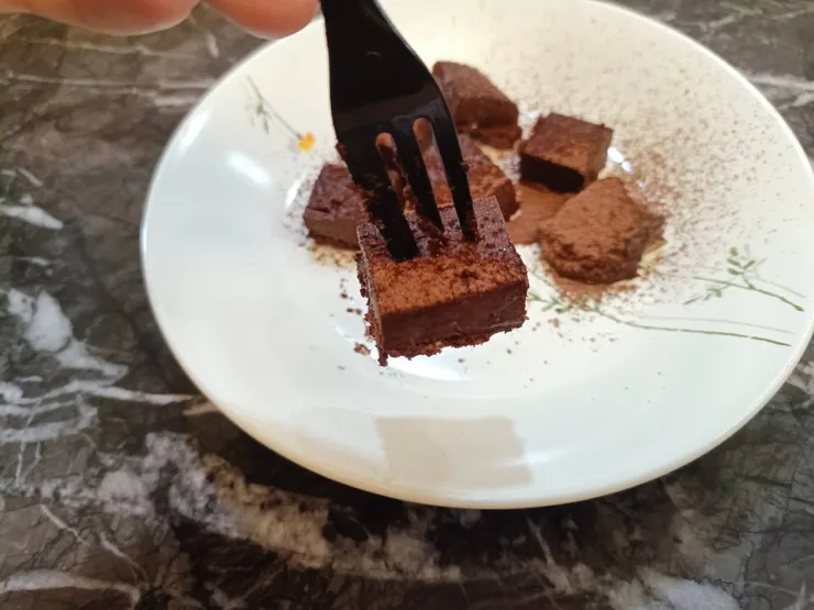 手做香草生巧克力