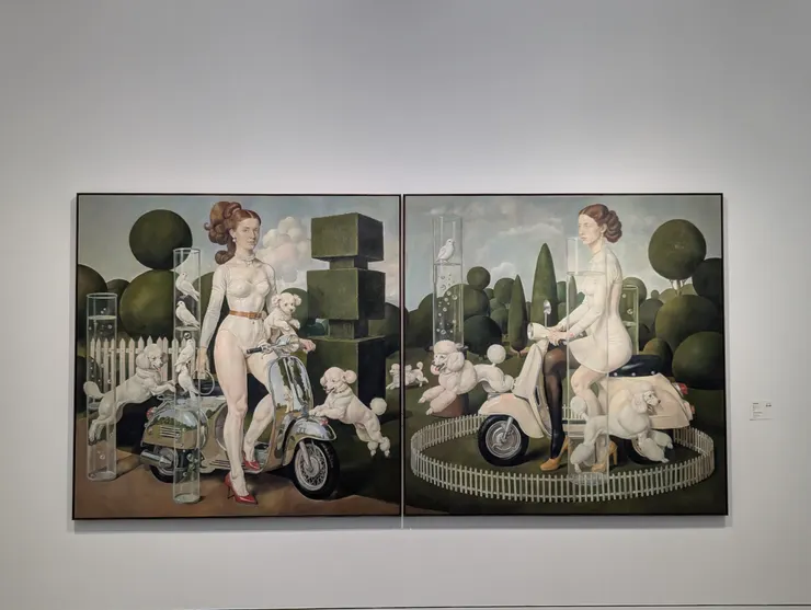 馮•沃爾夫    繪畫「花園堡壘」