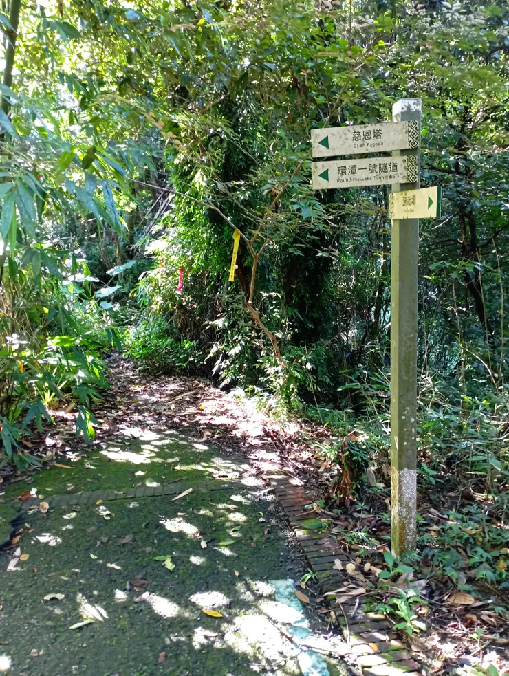 前方有登山布條 即是通往頭社山 路徑危險 不建議前往 河童拍攝/2022年