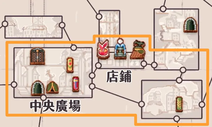 拿到過橋證前的活動範圍